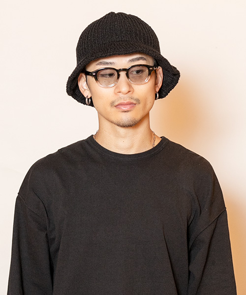BLACK モデル頭囲：58.5cm