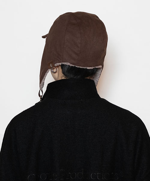 モデル頭囲：58.5cm 着用サイズ：ONESIZE