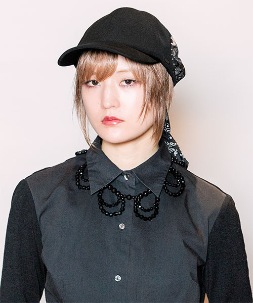 BLACK モデル頭囲：55cm