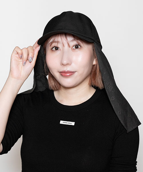 BLACK モデル頭囲:56m