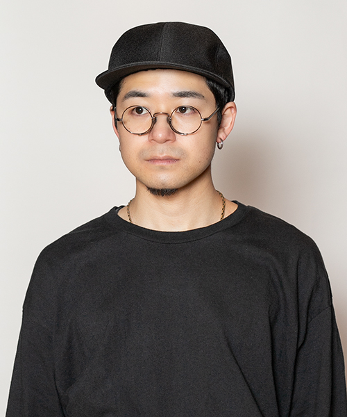 BLACK モデル頭囲：58cm