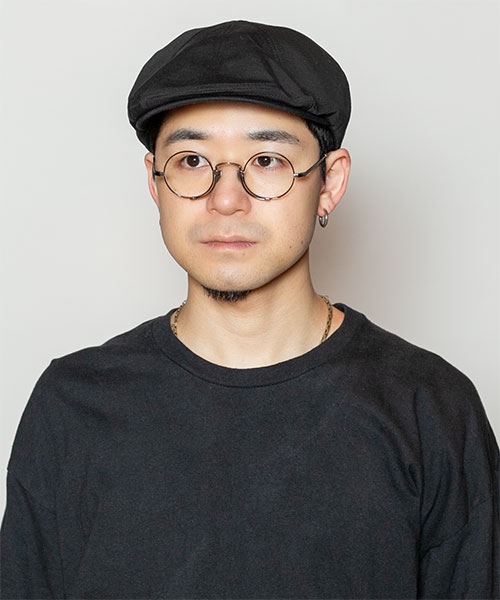 BLACK モデル頭囲：58cm