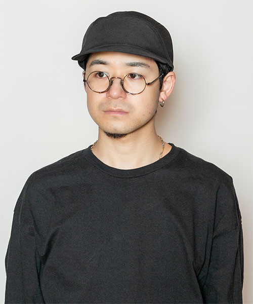 BLACK モデル頭囲：58cm