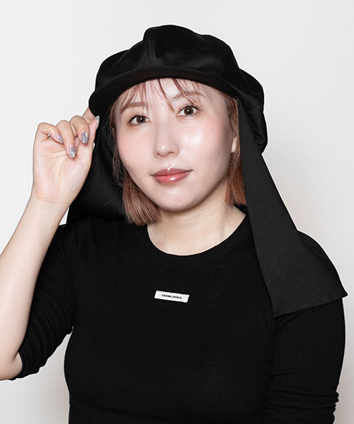 BLACK モデル頭囲:56m
