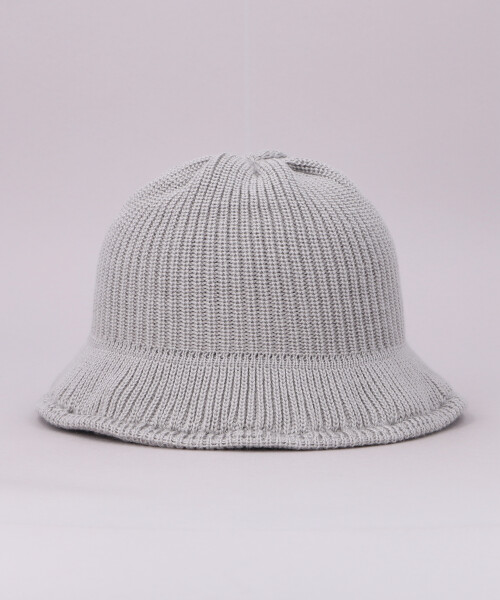 SILK KNITTED HAT BROWN ONESIZE