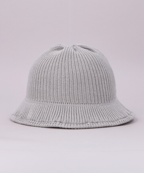 SILK KNITTED HAT BROWN ONESIZE