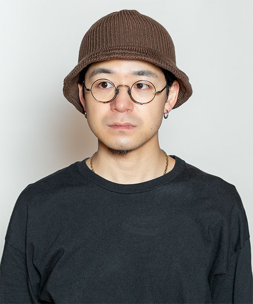 BROWN モデル頭囲：58cm