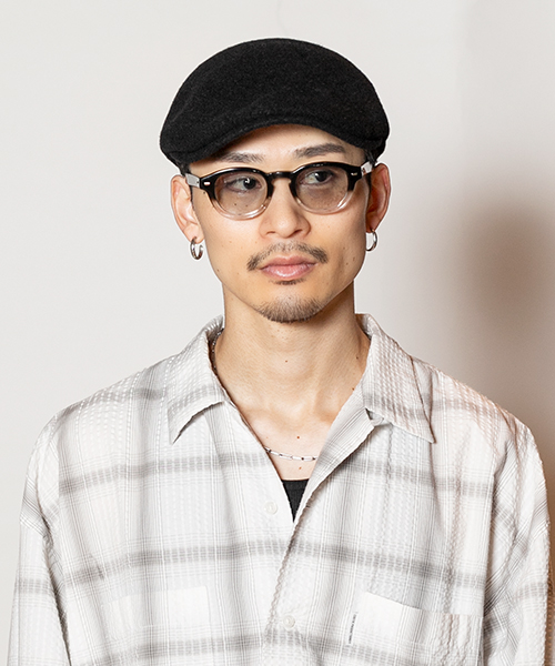BLACK モデル頭囲：58.5cm