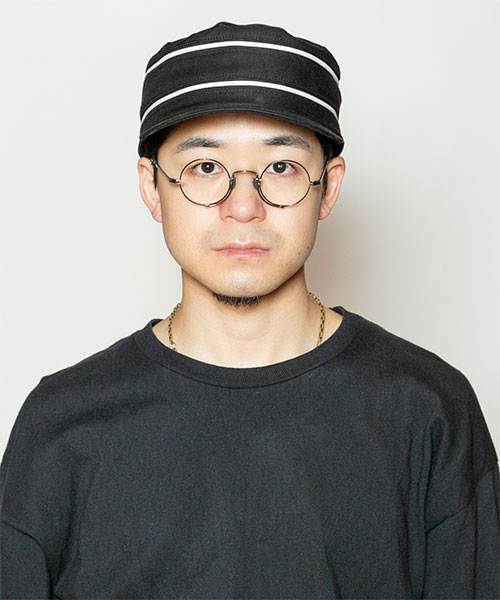 BLACK モデル頭囲：58cm