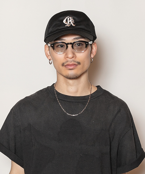 BLACK モデル頭囲：58.5cm