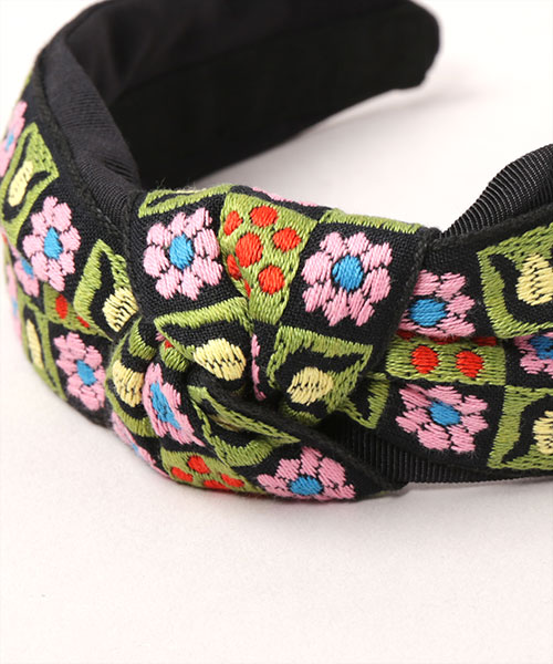 DAISY BLAIR HEADBAND BEIGE ONESIZE