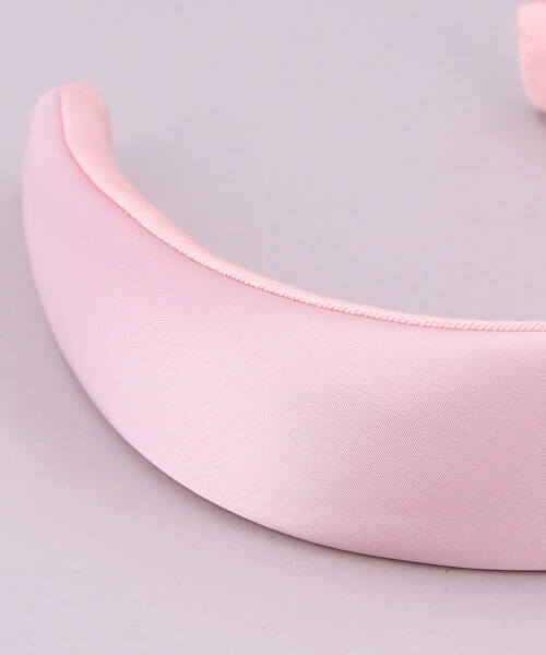 SATIN PADDED HEADBAND NAVY ONESIZE