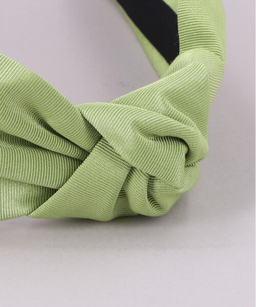 SIDE LANA TURBAN HEADBAND GREEN ONESIZE