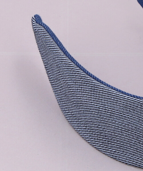 DENIM REVERSIBLE HEADBAND NAVY ONESIZE