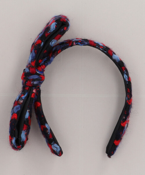TWEED BOW HEADBAND MIX ONESIZE