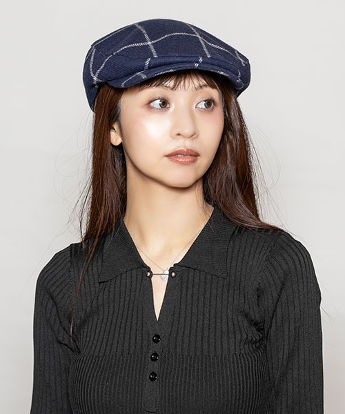 モデル頭囲：56cm 着用サイズ：L