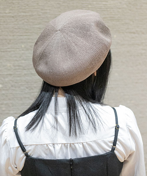 モデル頭囲：55cm 着用サイズ：ONESIZE