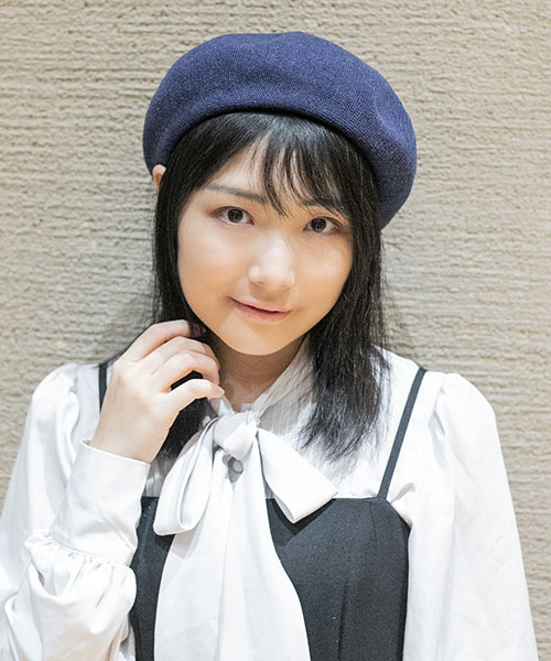 モデル頭囲：55cm 着用サイズ：ONESIZE