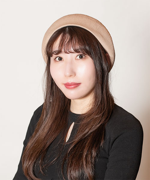 モデル頭囲：56cm 着用サイズ：ONESIZE