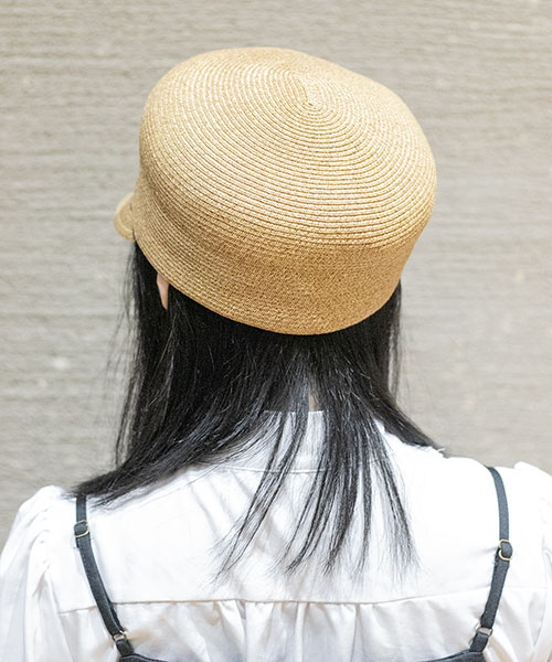 モデル頭囲：55cm 着用サイズ：ONESIZE