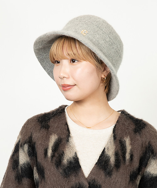 モデル頭囲：55cm 着用サイズ：ONESIZE