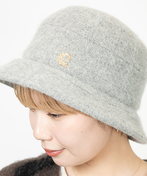 モデル頭囲：55cm 着用サイズ：ONESIZE