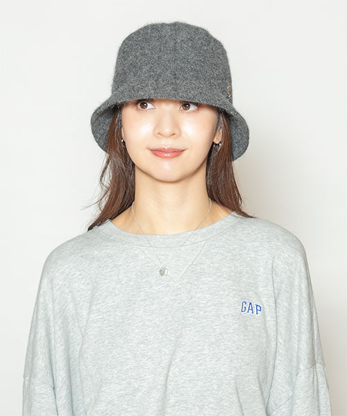 モデル頭囲：56cm 着用サイズ：ONESIZE