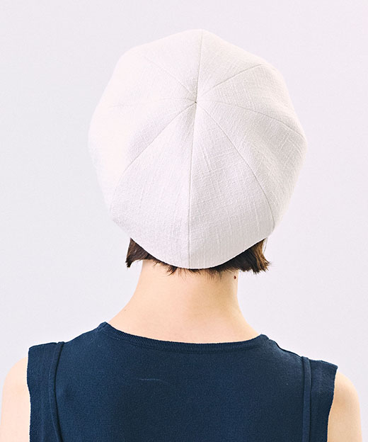 モデル頭囲：52cm 着用サイズ：ONESIZE