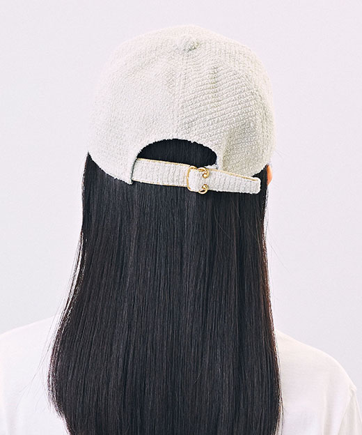 モデル頭囲：54cm 着用サイズ：ONESIZE