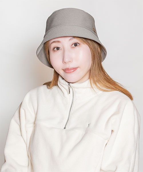 モデル頭囲：56cm 着用サイズ：ONESIZE