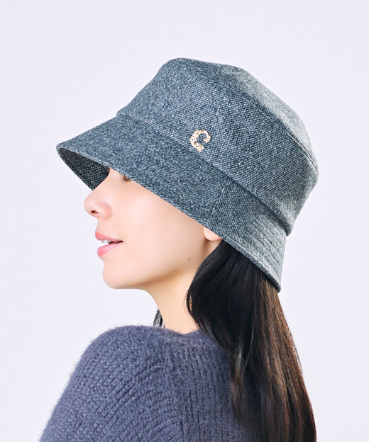 モデル頭囲：56cm 着用サイズ：ONESIZE