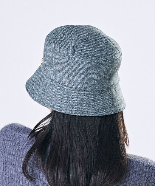 モデル頭囲：56cm 着用サイズ：ONESIZE