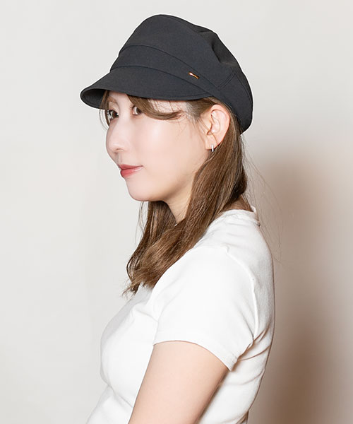 モデル頭囲：56cm 着用サイズ：ONESIZE