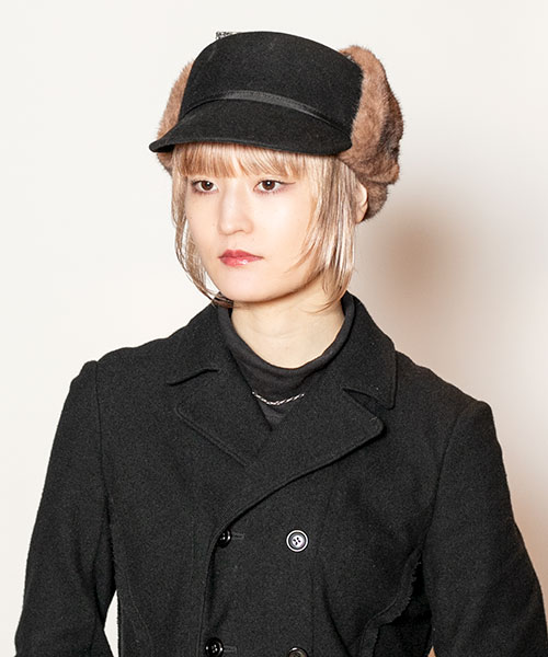BLACK モデル頭囲：55cm