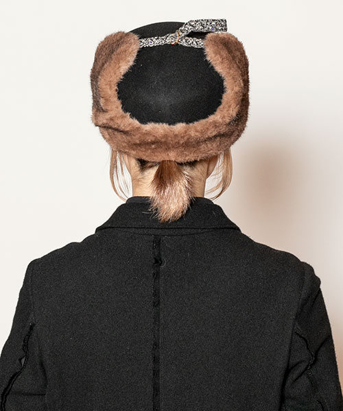 BLACK モデル頭囲：55cm