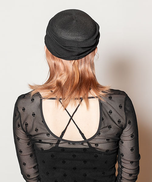 BLACK モデル頭囲：56cm