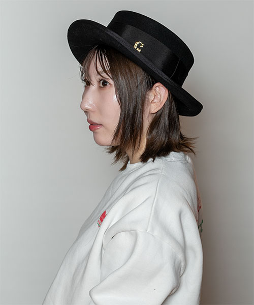 BLACK モデル頭囲：56cm