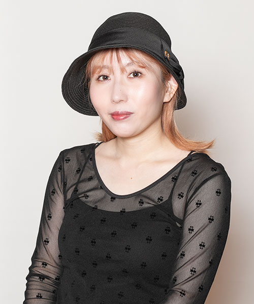 BLACK モデル頭囲：56cm