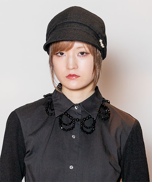 BLACK モデル頭囲：55cm