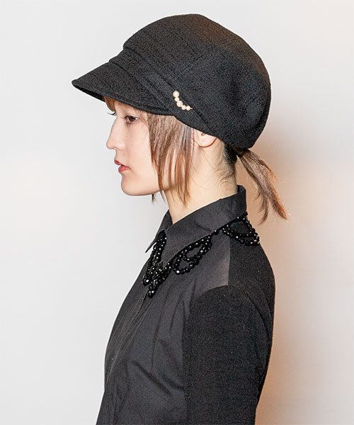 BLACK モデル頭囲：55cm