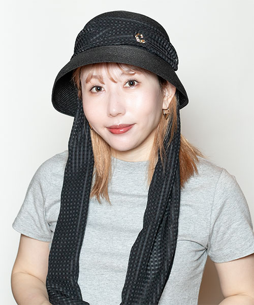 BLACK モデル頭囲：56cm