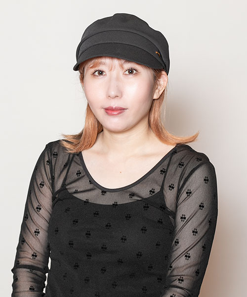 BLACK モデル頭囲：56cm