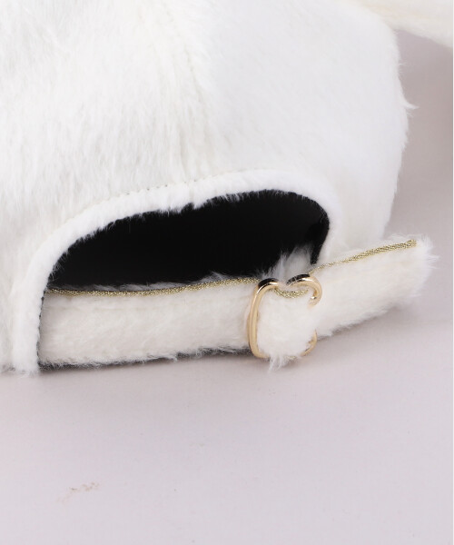 HK RABBIT FUR2 PINK ONESIZE