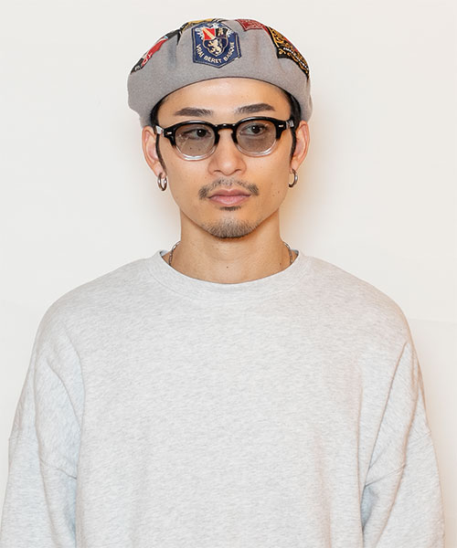 GRAY モデル頭囲：58.5cm