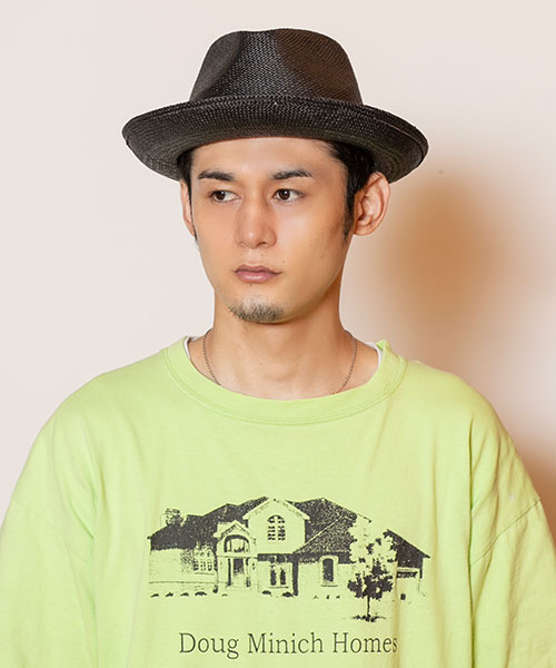 モデル頭囲：58cm 着用サイズ：Mサイズ