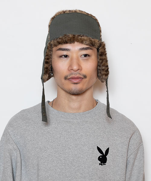 KHAKI モデル頭囲：58.5cm