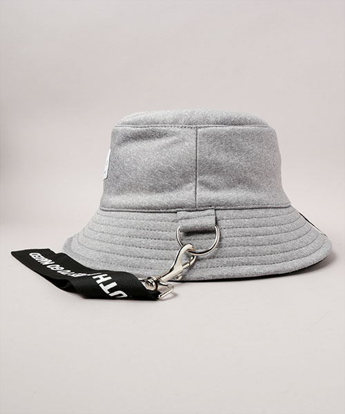 AKA SIX POLY BUCKET HAT BLACK ONESIZE