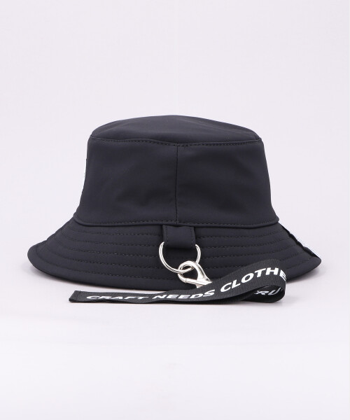 AKA SIX POLY BUCKET HAT BLACK ONESIZE