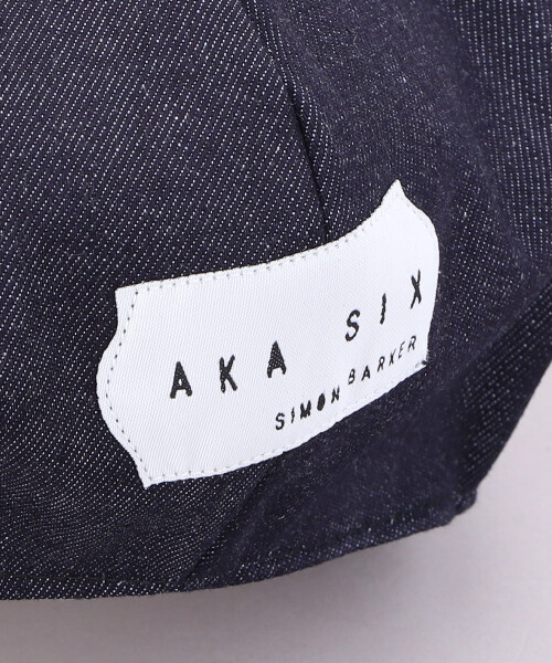 AKA SIX NEWSBOY BERET BLACK ONESIZE
