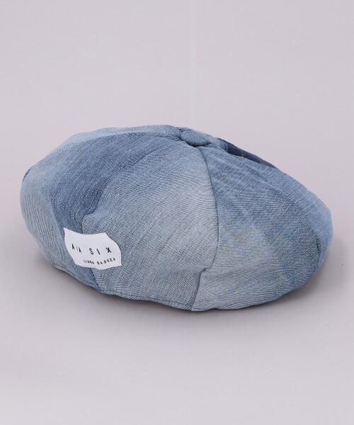 AKA SIX NEWSBOY BERET BLACK ONESIZE